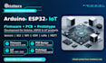 develop arduino esp32 iot firmware and pcb prototypes