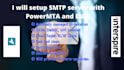 build email SMTP server to send unlimited emails