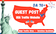 guest post on high traffic and high da USA blog