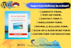 creat gravity form, ninja form, contact form 7, popup form, multi step form