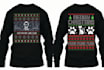create ugly christmas sweater and t shirt design