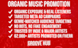 do organic music promotion for real audience growth