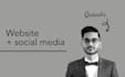 create website and social media for your startup