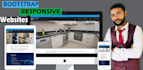 develop fully responsive front end websites using bootstrap