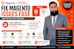 fix magento 2 errors, bugs, checkout and website issues