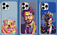 create an awesome phone case design with my pop art style