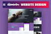 create your website from scratch by elementor