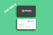 design minimal n simple business card