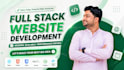 do custom website development as a full stack developer