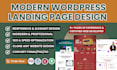 design wordpress landing page, sales funnel, website using elementor pro