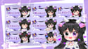 create cute custom twitch panel