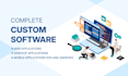 develop complete custom software for you