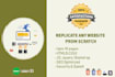 replicate any website from scratch