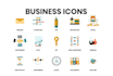 design flat graphic icon set