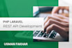 develop web application API in laravel