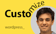 customize wordpress design quickly