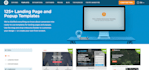 develop custom and responsive landing page