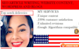 do SEO article writing, blog writing, or content writing