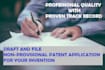 draft and file non provisional or complete patent application