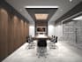 design or render realistic 3d interior office design, in sketchup