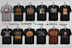 do custom t shirt design for pod business