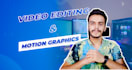 do professional video editing and motion graphics