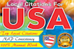 do 350 live USA,uk,canada,aus,local listing, local citations,and google map
