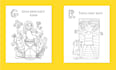 draw coloring book pages for children and adults