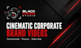 create a cinematic corporate brand video or commercial video ad