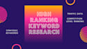 provide the best keywords to rank higher in search