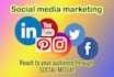 create and setup social media pages to increase business sells