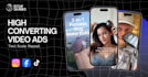 create high converting tiktok and facebook video ads for dropshipping