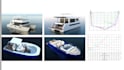 2d plans and 3d design boat