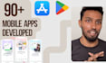 develop custom android and ios mobile apps using react native