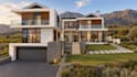 create photorealistic 3d renders for modern  custom house