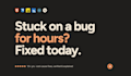 fix bugs in your html, css, react, nextjs and javascript app