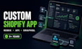develop a custom shopify app with API integration