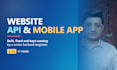 develop your website, api, database and mobile app backend