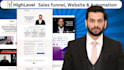 help with gohighlevel sales funnels, website and automation