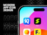design a modern app icon