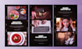make stylish modern instagram story video ad