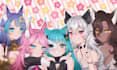 illustrate anime character, vtuber, oc art, of any kind