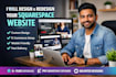 design a professional squarespace website or squarespace website redesign