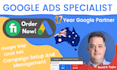 setup your google map ads campaign by australian 17yr expert