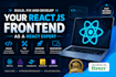 build, fix and develop your react js frontend as a react expert