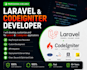 develop, customize, and fix laravel or codeigniter web applications