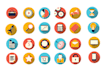 design awesome flat icon sets