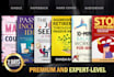 creative kindle book ebook and print book cover design