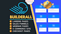 design websites and funnels with builderall clickfunnel or gohighlevel