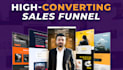 build your sales funnel in clickfunnels, gohighlevel, kartra